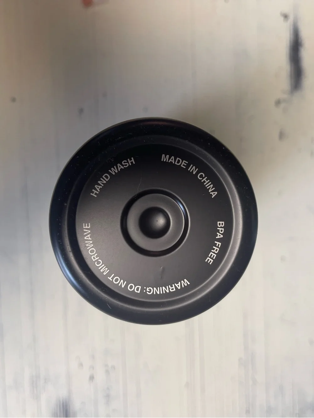 Parke x Dunkin Black Stainless Travel Tumbler with Pink Lettering